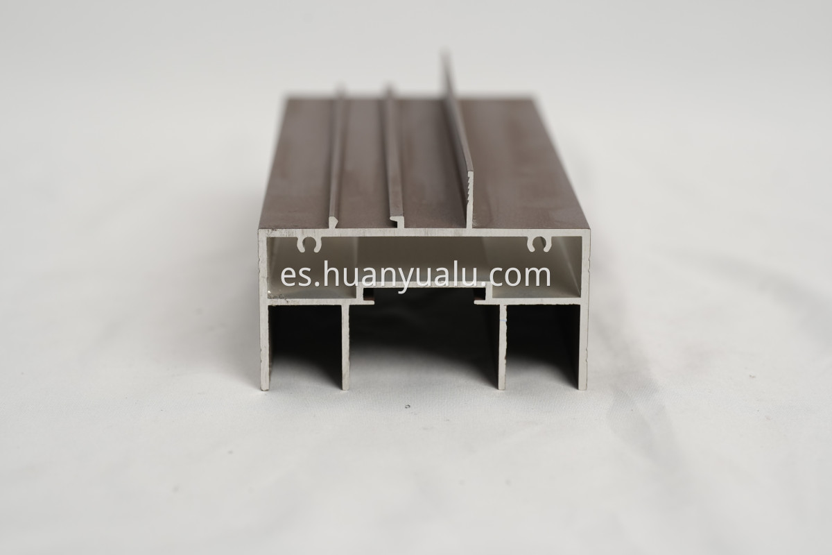 Spray painted door and window profiles